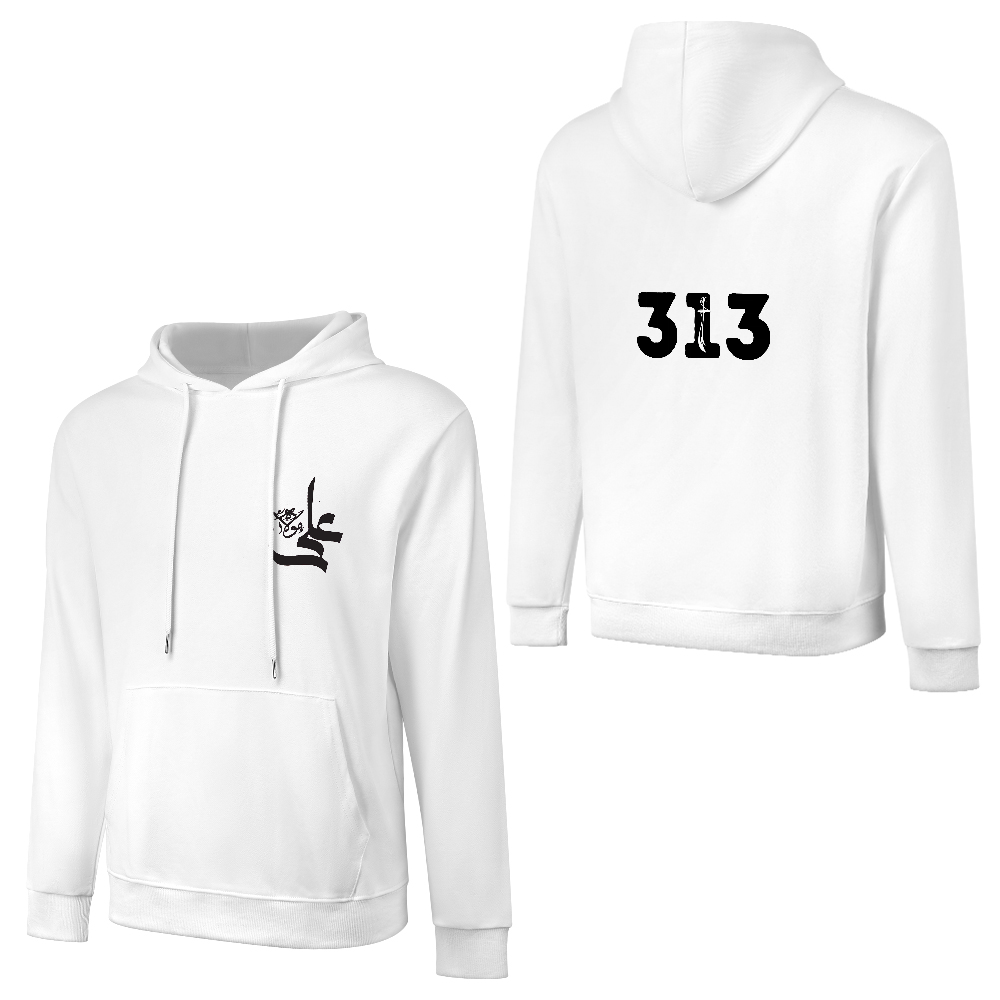 Mens-cotton-hoodie-shia-islam-313-print-in-black-white-grey-crimson-babyblue-bordeux-magenta-pink-greyblue-purple-apricot-navy