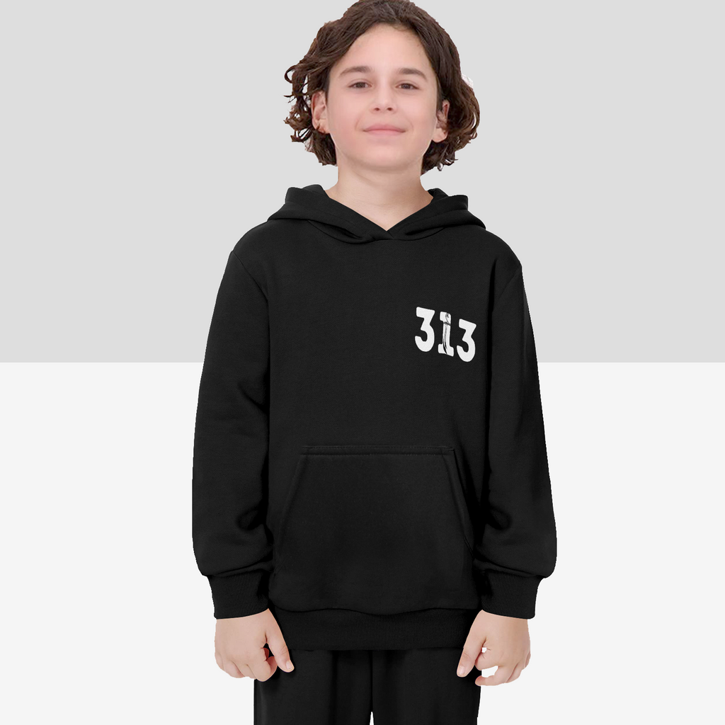Kid's Hoodie - 313 | Unisex Streetwear Graphic Hoodie