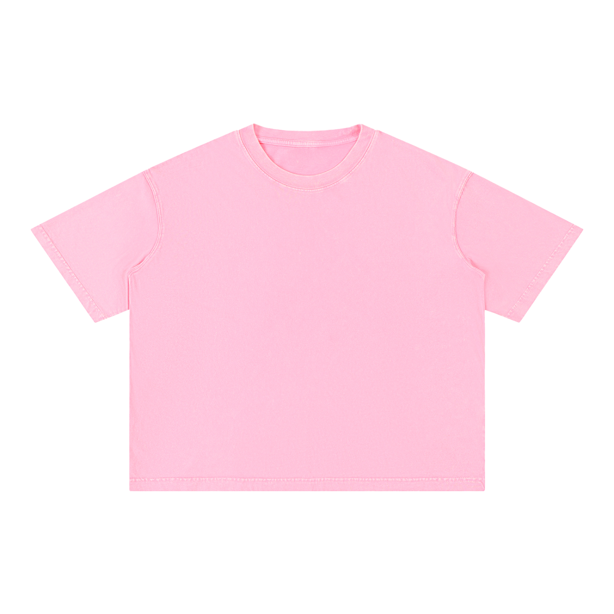 Mineral Wash Boxy Cotton T-Shirt