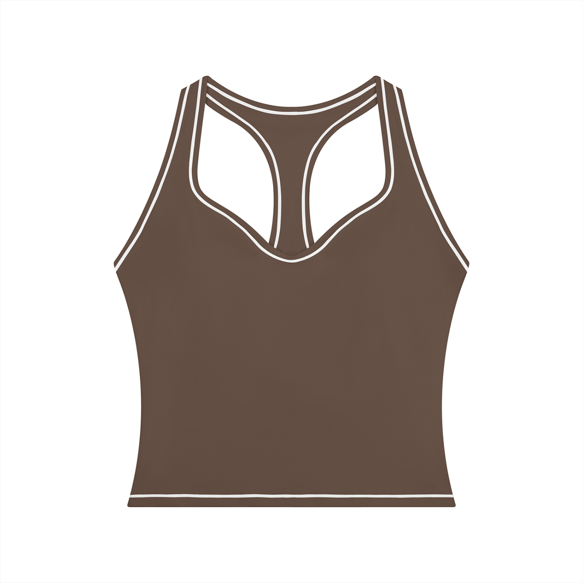 Topstitching Yoga Tank Top – Customisable Activewear