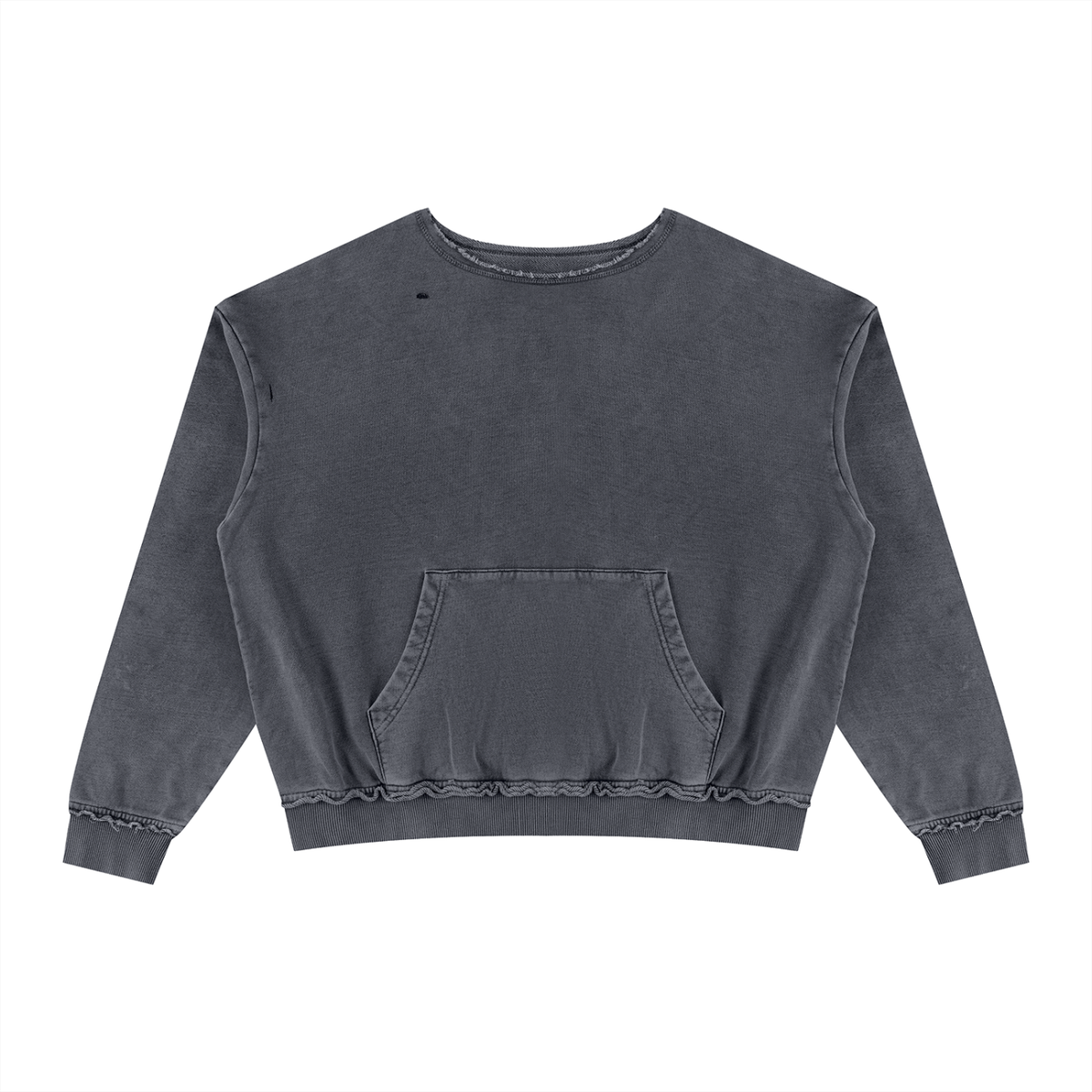 Unisex Raw Edge Crewneck Sweatshirt - Customisable