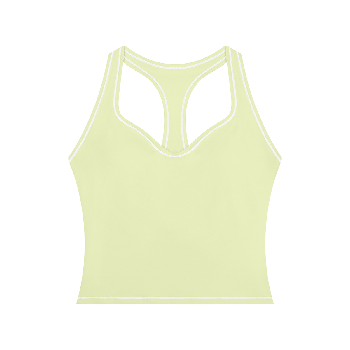 Topstitching Yoga Tank Top – Customisable Activewear