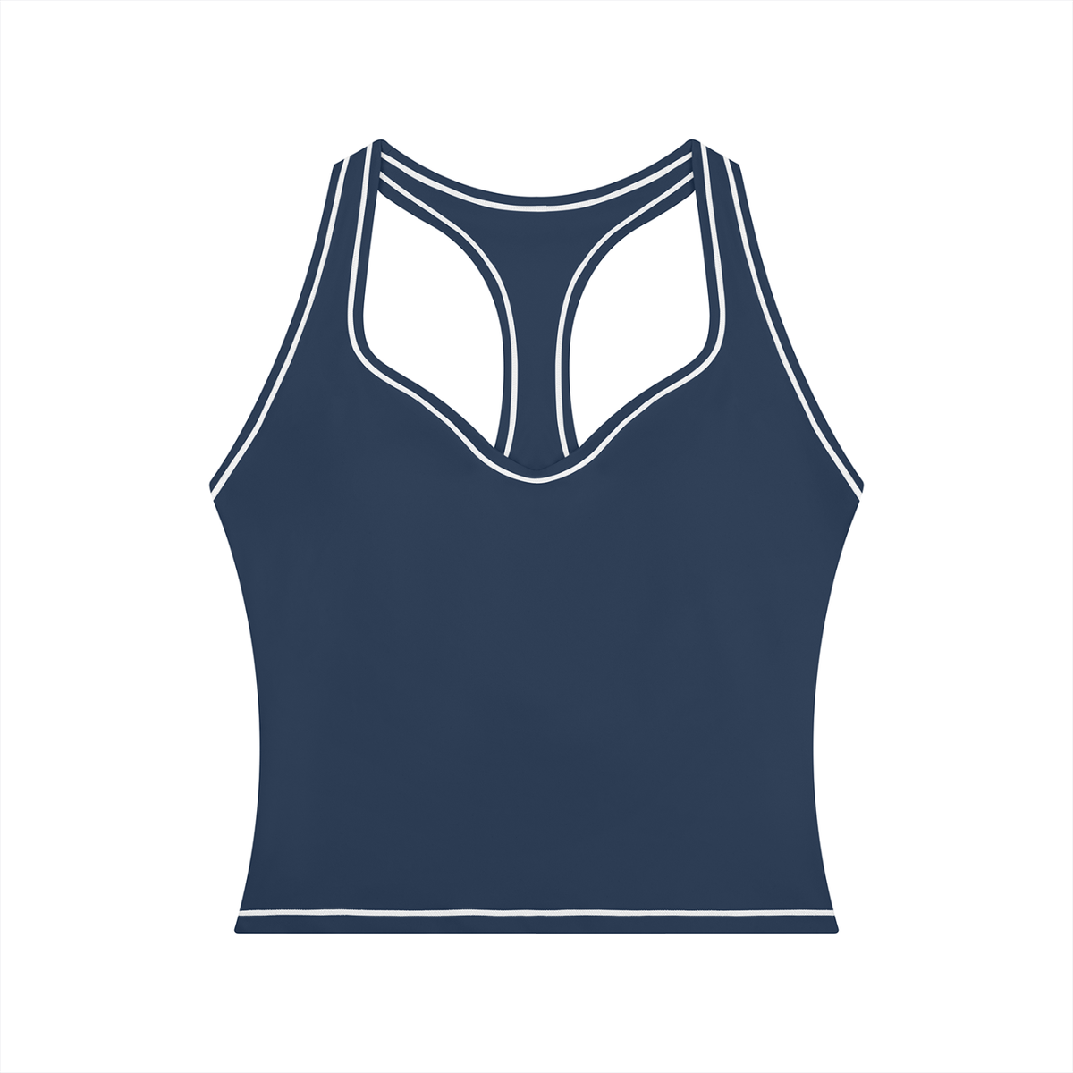 Topstitching Yoga Tank Top – Customisable Activewear