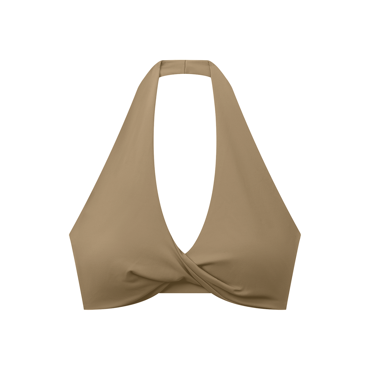 Pleated Halter Sports Bra – Customisable Activewear