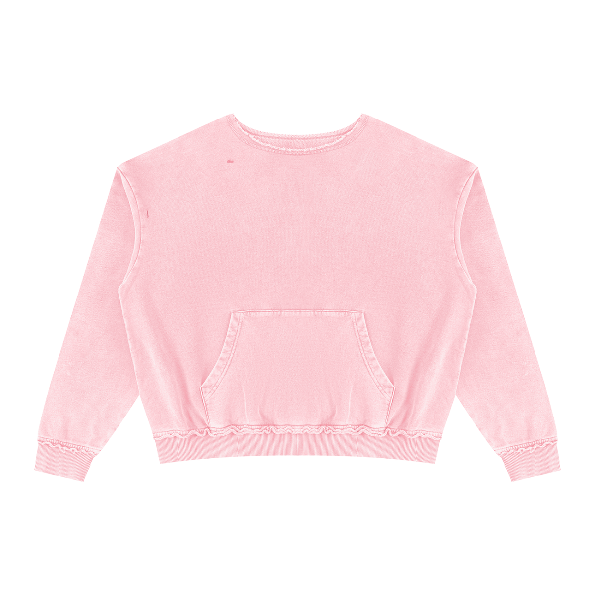Unisex Raw Edge Crewneck Sweatshirt - Customisable