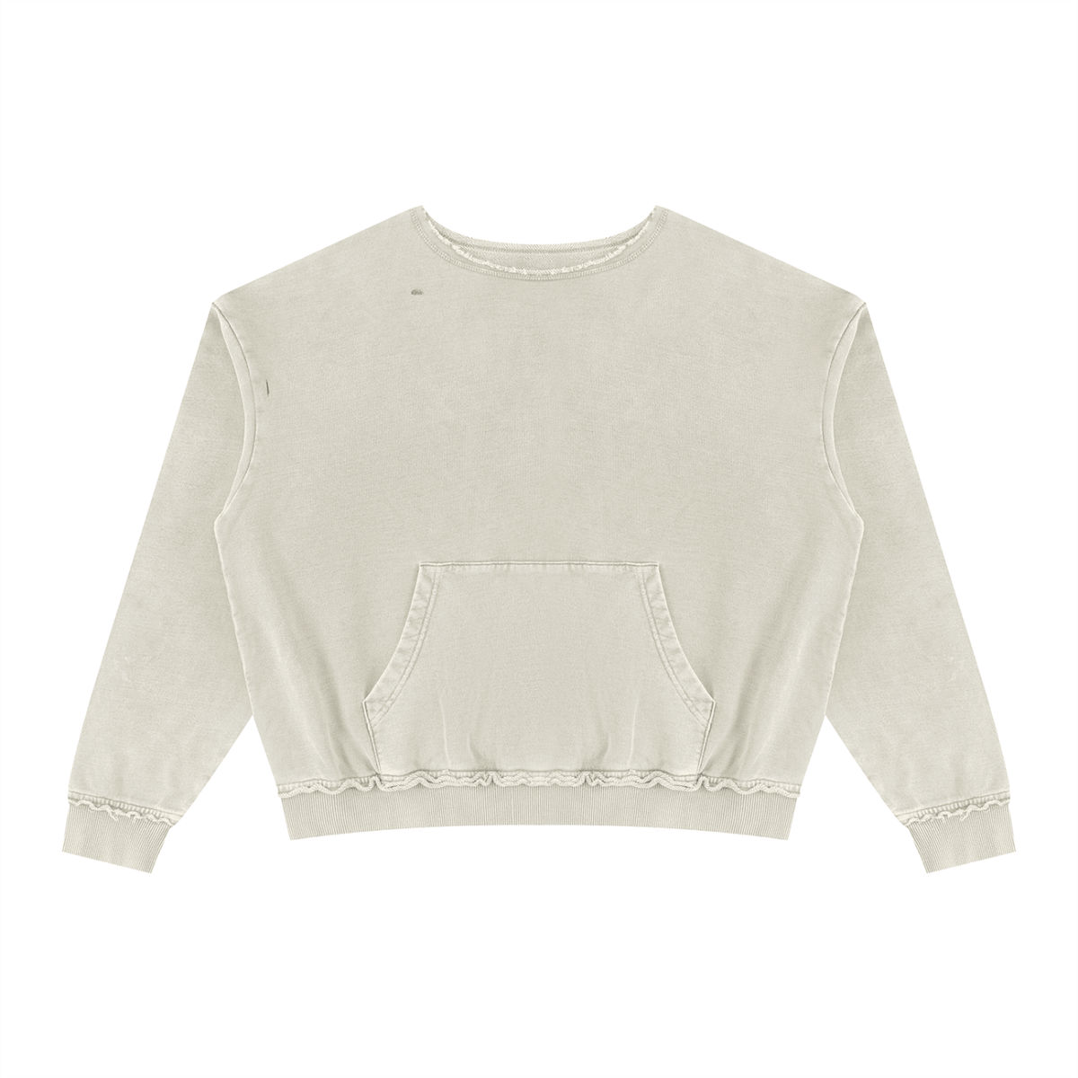 Unisex Raw Edge Crewneck Sweatshirt - Customisable