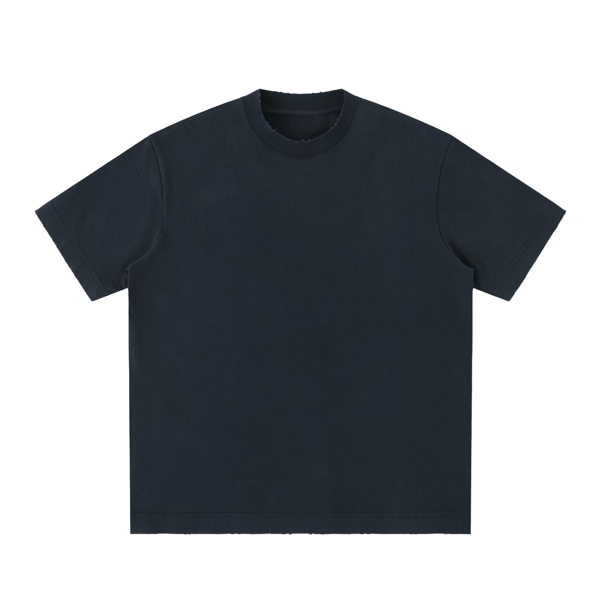 Heavyweight Vintage Washed Frayed T-Shirt