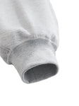 Contrast-Stitched Boxy Fleece Zip Hoodie