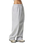Contrast-Stitched-Fleece-Sweatpants-BLACK GRAY-GREY-CUSTOMISABLE