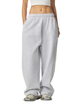 Contrast-Stitched-Fleece-Sweatpants-BLACK GRAY-GREY-CUSTOMISABLE