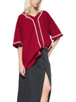 mens-womens-unisex-Contrast-Piped-Button-Up-Jersey-red-black-navy-white-cstomisable