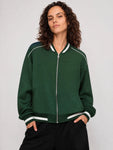 Contrast-Piping-Zip-Bomber-Jacket-mens-womens-unisex-jacket-coat-casual-customisable-black-red-navy-white-gray
