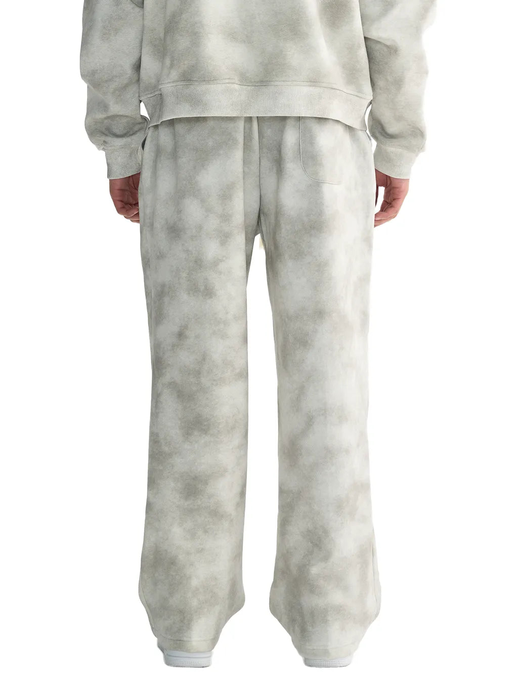 Dirty-Washed-Fleece-Sweatpants-white-gray-sportswear-menswear-tracksuit-customisable
