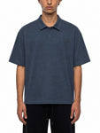 Drop-Shoulder-Short-Sleeve-Polo-mens-customisable-blue-navy-black-white