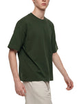 mens-womens-unisex-Essential-Cotton-Boxy-T-Shirt-in-green-navyblack-white-blue-coffee-gray-red-blue-cotton-oversized-loose-fit