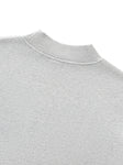 Essential Fleece Mock-Neck Crew Sweatshirt - Customisable