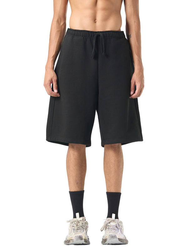 Essential-Heavyweight-Fleece-Shorts-in-black-grey-white-blue-khaki-rown-customisable 