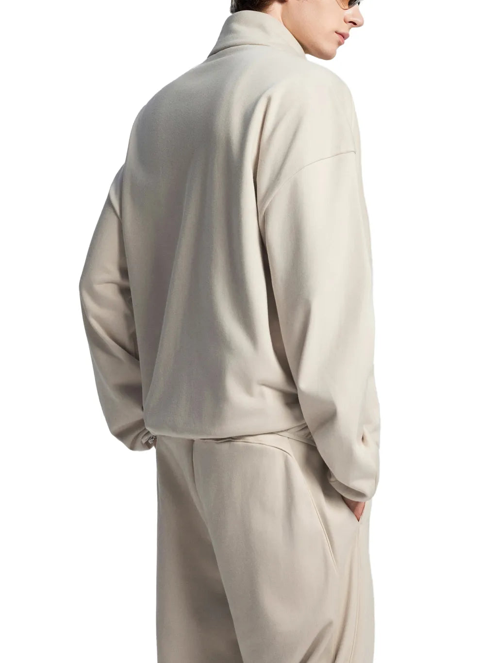 Essential-Heavyweight-Stand-Collar-jacket-emns-womens-unisex-sports-zipper-jacket-cream-white-black-gray-customisable