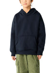 Essential-Kids-Fleece-Hoodie-in-red-black-navy-green-blue-customisable