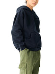 Essential-Kids-Fleece-Hoodie-in-red-black-navy-green-blue-customisable