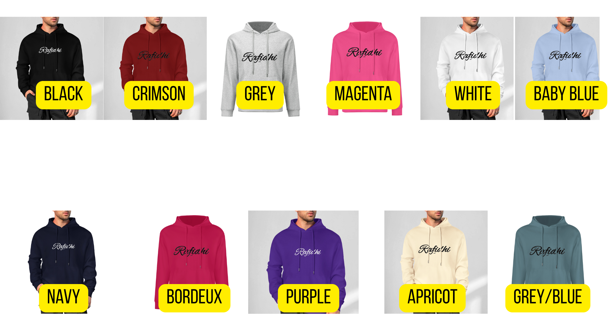 Men's Shia Islamic Hoodie - Rafidhi | Pure Cotton Streetwear