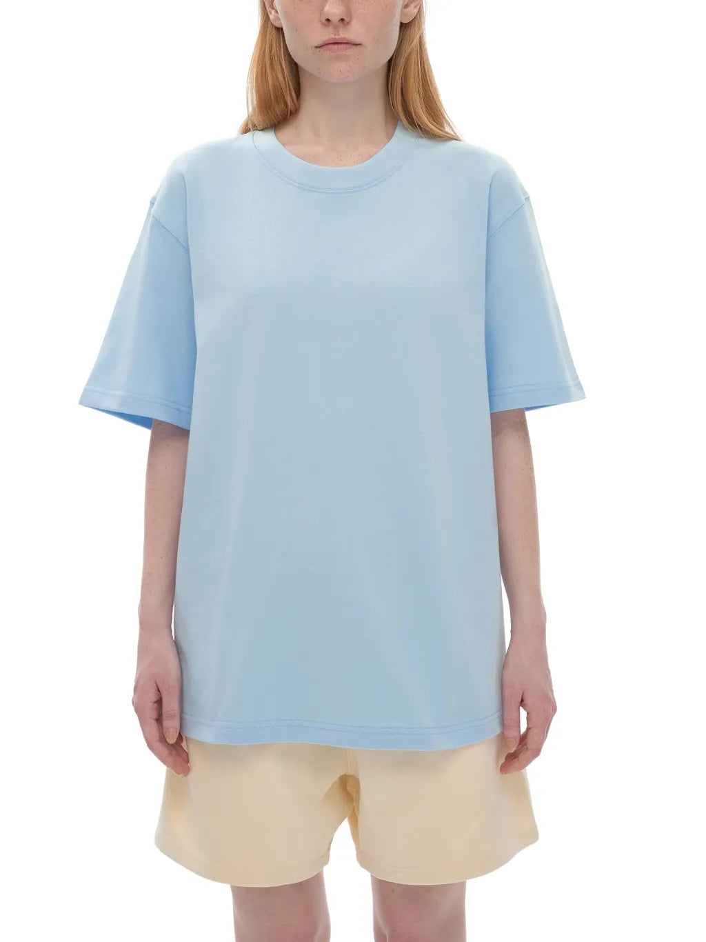 Heavyweight-Drop-Shoulder=Cotton-T-Shirt-in-white-black-navy-blue-womens-ens-customisable