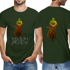 Men's Shia Islamc T-Shirt - La fatah illa Ali in Arabic Text | Pure Cotton Tee
