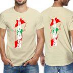 Men's T-Shirt  - Lebanon | Pure Cotton Streetwear Graphic Tee
