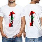 Men's T-Shirt  - Lebanon | Pure Cotton Streetwear Graphic Tee