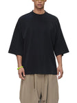 mens-womens-unisex-Oversized-Drop-Shoulder-T-Shirt-in-black-gra-white-navy-customisable