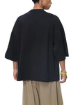 mens-womens-unisex-Oversized-Drop-Shoulder-T-Shirt-in-black-gra-white-navy-customisable