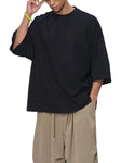 mens-womens-unisex-Oversized-Drop-Shoulder-T-Shirt-in-black-gra-white-navy-customisable