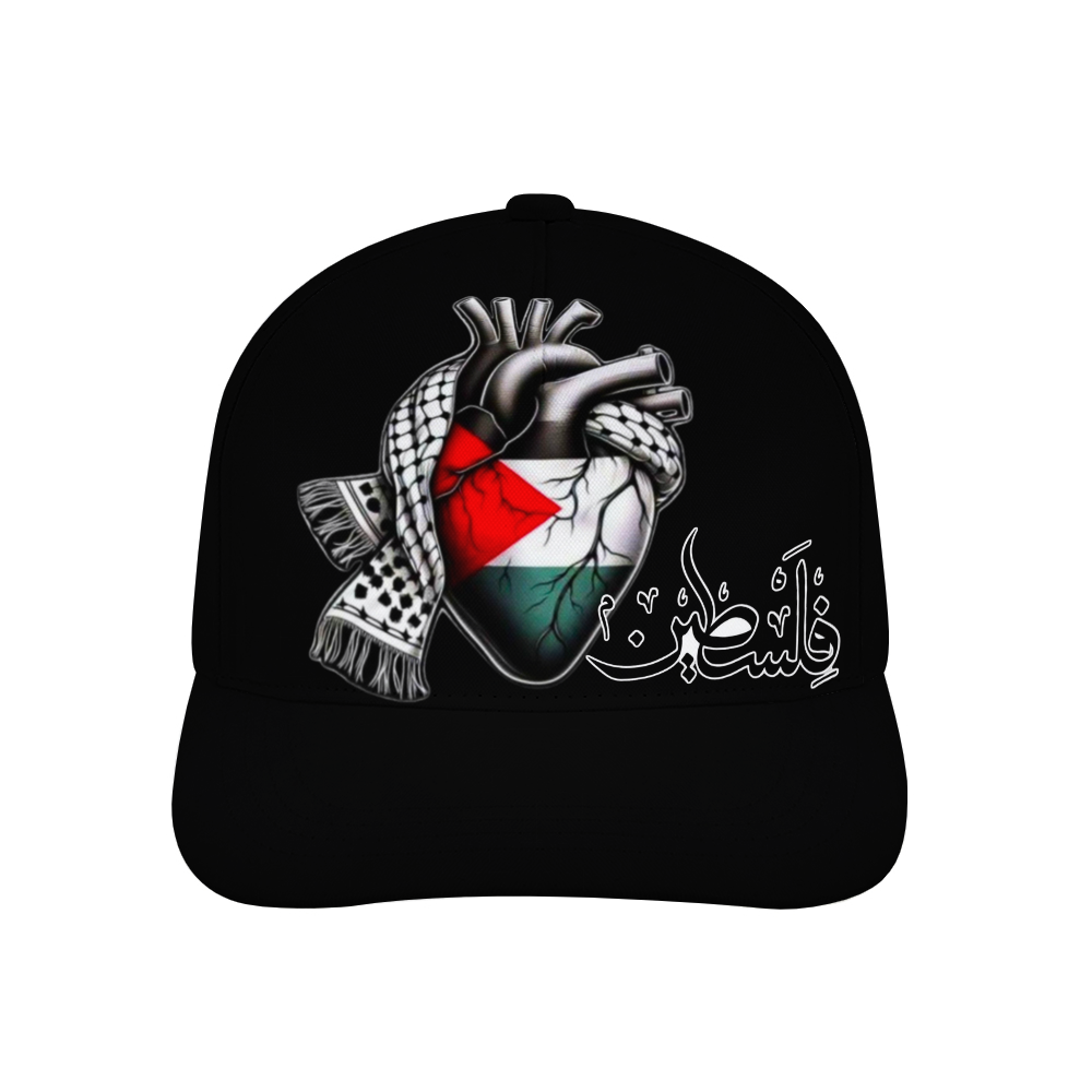 unisex-baseball-cap-heart-beats-for-palestine-in-black-grey-yellow-red-pink-lightblue-darkblue-white