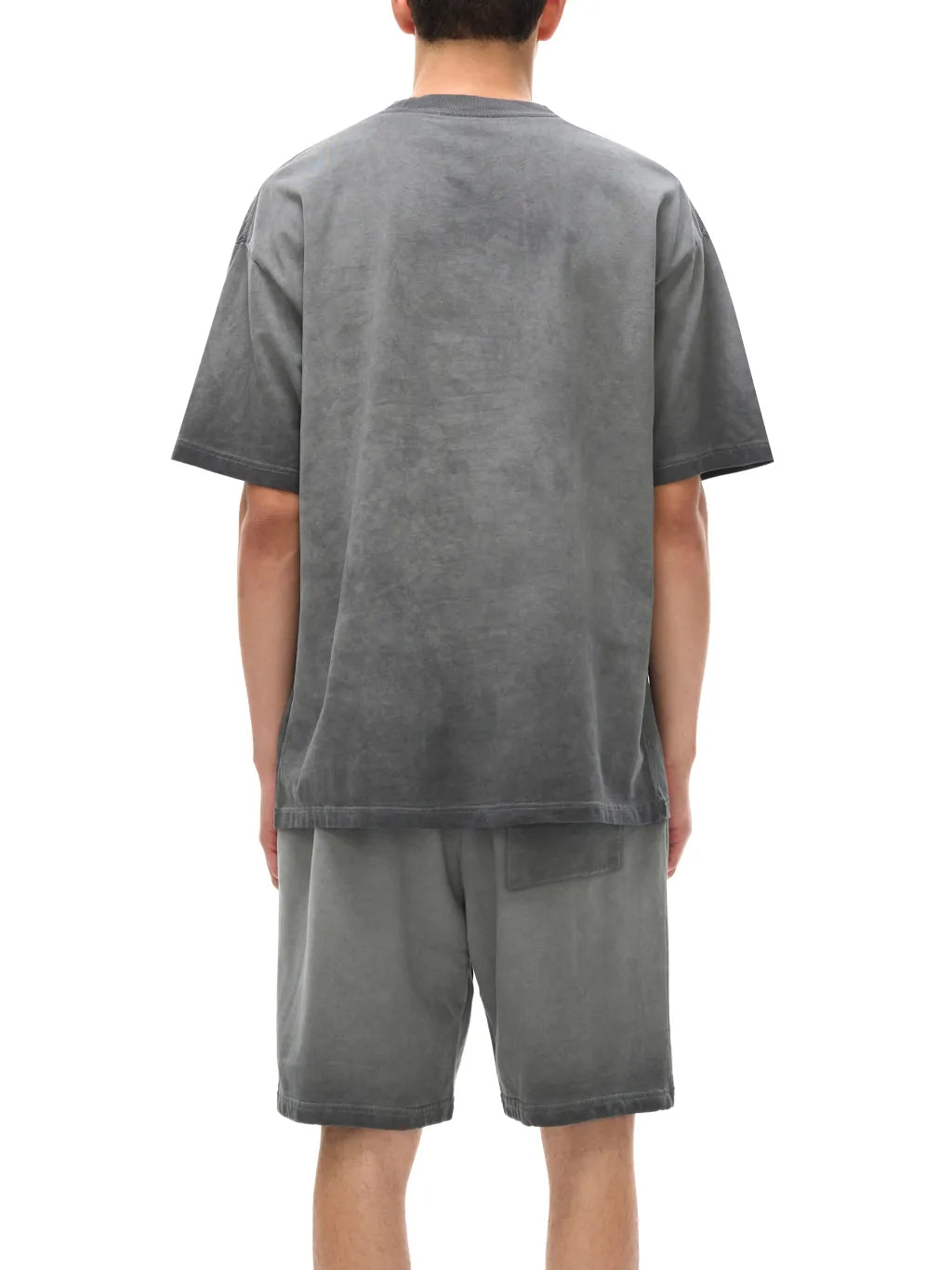 mens-womens-unisex-black-gray-white-Reverse-Dyed-Loose-Cotton-T-Shirt 