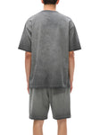 mens-womens-unisex-black-gray-white-Reverse-Dyed-Loose-Cotton-T-Shirt 