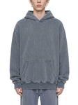 Snow Wash Fleece Oversize Hoodie