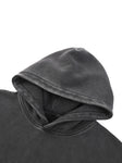 Snow Wash Fleece Oversize Hoodie