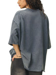 mens-womens-unisex-snow-Wash-Raw-Hem-Boxy-T-shirt-in-grayblack-white-thick-100%-cotton-customisable-oversized 