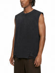 Snow-Washed-Raw-Hem-Tank-Top-mens-womens-unisex-gym-clothing-customisable