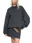 Stand-Collar-Bomber-Jacket-mens-womens-unisex-jacket-in-gray-white-black-customisable