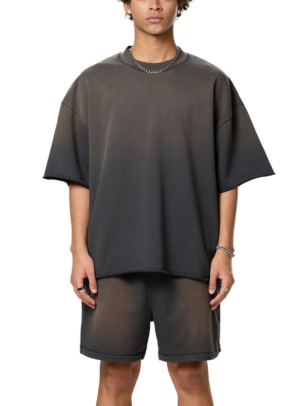 Sun-Fade-Raw-Edge-T-Shirt-mens-loose-fit-oversized-black-gray-white-pink-navy-customisable