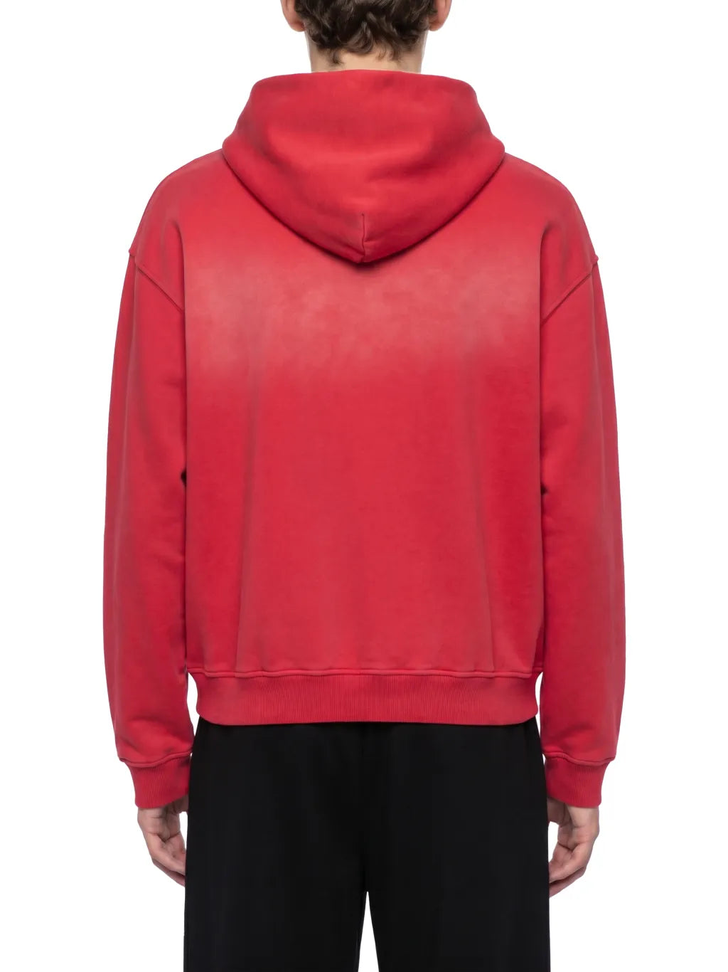 Sunfade Two-way Zipper Boxy Fleece Hoodie
