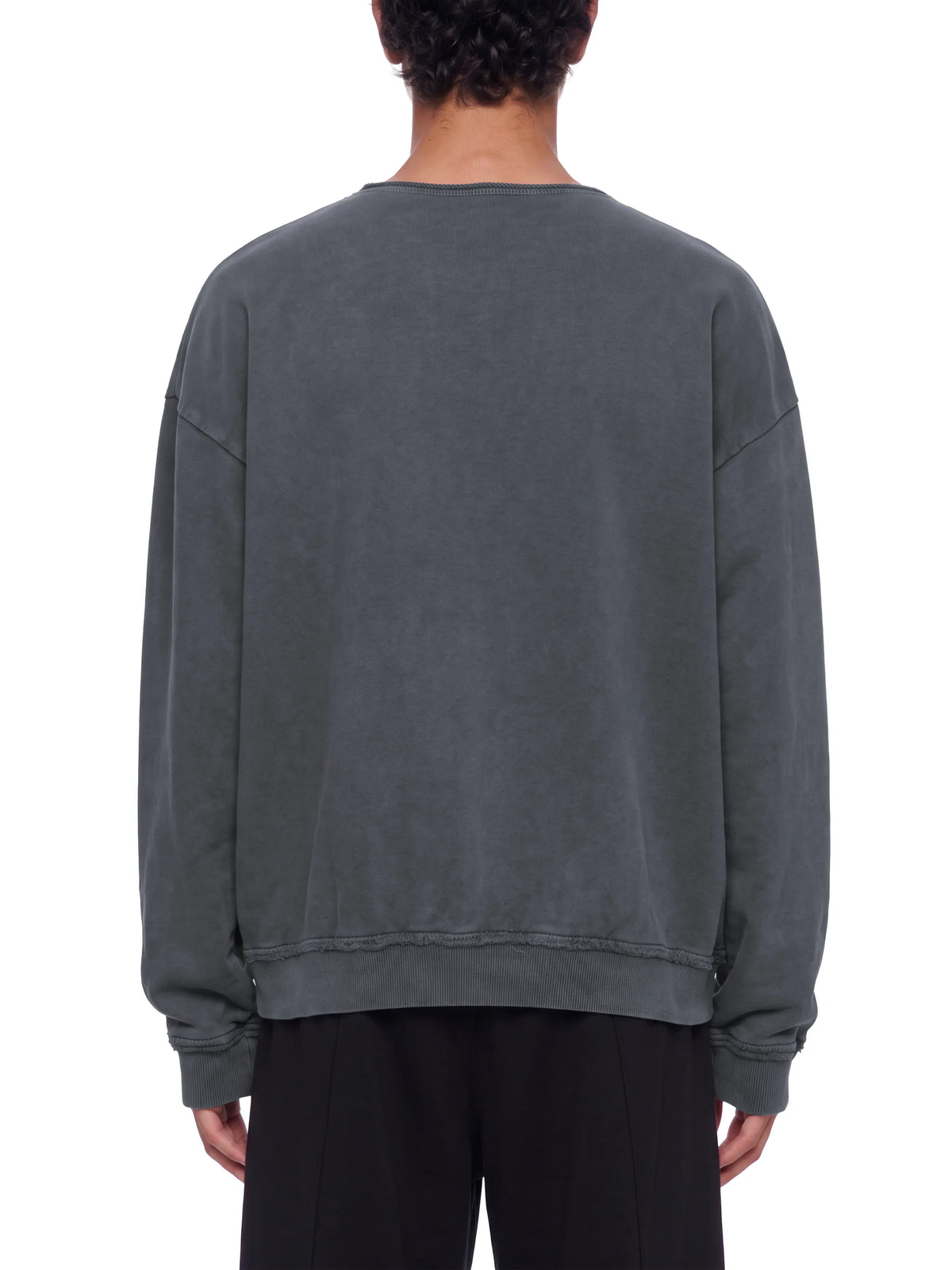 Unisex-Raw-Edge-Crewneck-Sweatshirt-Customisable-mens-womens-pink-black-gray-white
