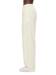 Unisex Striped Pleated Pants