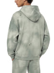 Unisex-Sunfade-Frayed-Fleece-Hoodie-in-green-black-blue-white-brown-coffee-customisable