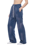 Unisex Sunfade Wide Leg Fleece Sweatpants