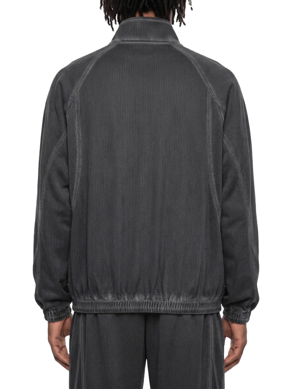 Unisex-Vintage-Wash-Full-Zip-Mesh-Jacket-mens-womens-tracksuit-set-gymwear-blak-gray-customisable