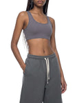 Cropped Sports Bra band detail