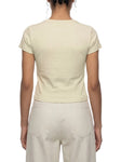 Women's-Cropped -T-Shirt-khaki-black-cream-white-apricot-navy-customisable