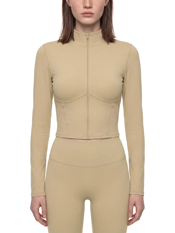 Full-Zip Sports Jacket zip detail close-up